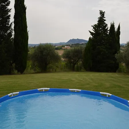 בית נופש Villa In Verucchio Near Rimini Beaches, Cleaning Included *